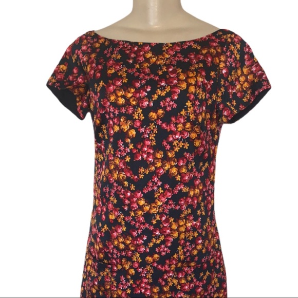 Cinder + Smoke Dresses & Skirts - Cinder + Smoke Floral Mod Mini Shift Dress